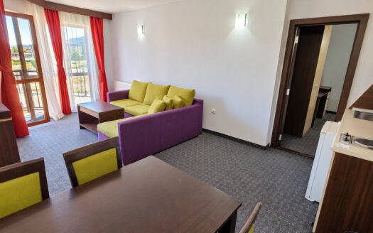 Bright 1-Bedroom Apartment with Terrace near the Gondola in Guinness Complex, Bansko